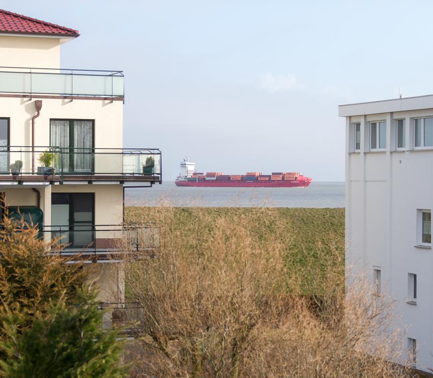 Ferienwohnung Mit Meerblick Grimmershoernbucht Cuxhaven Exterior photo